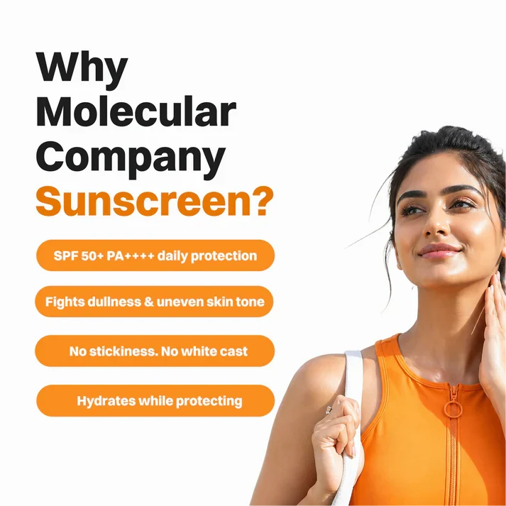 Molecular Company Sunscreen SPF 50+ pack of 4