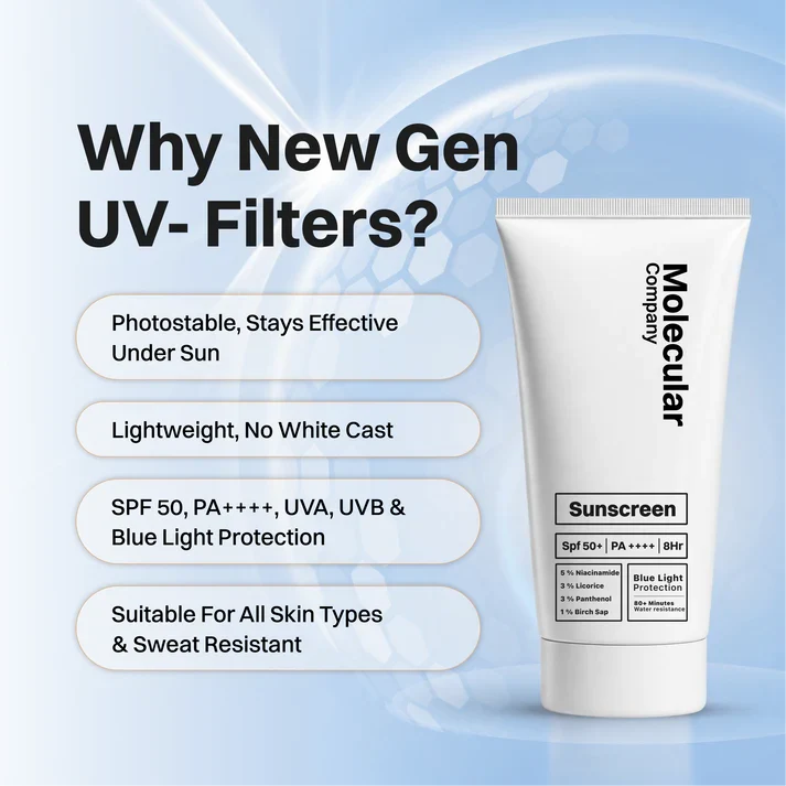 Molecular Company Sunscreen SPF 50+ pack of 4